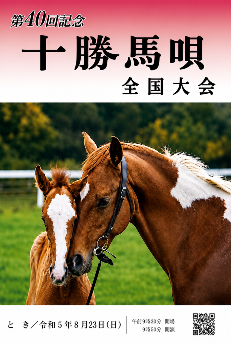 第40回記念 十勝馬唄全国大会［審査委員］
